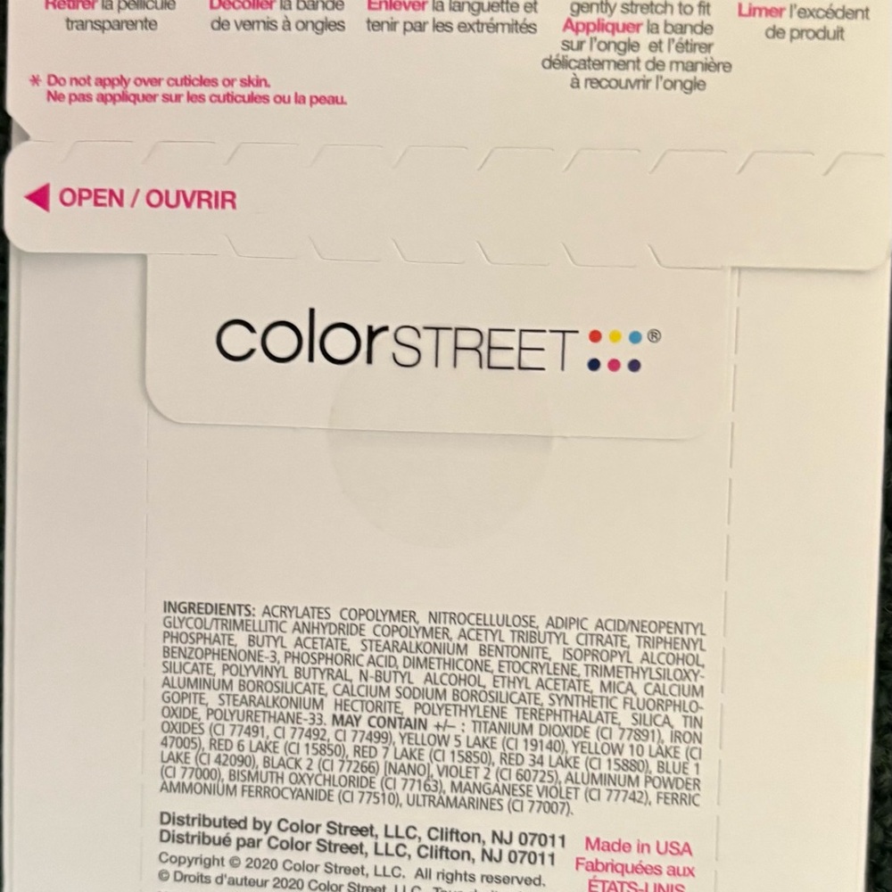 Color Street Pink Party Nail Polish Strips - Picture 2 of 2